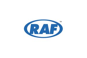 RAF logo in blue circle