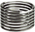 Industrial metal coil structure